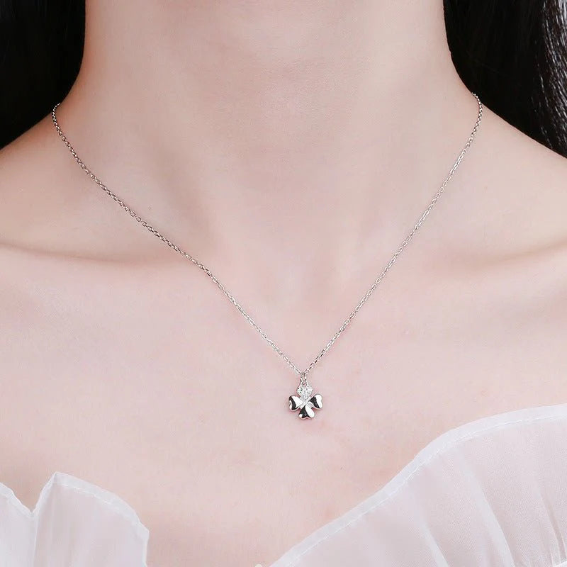 925 Sterling Silver Clavicle Necklace