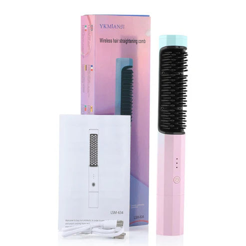 Straightening Comb Rechargeable Hair Wireless