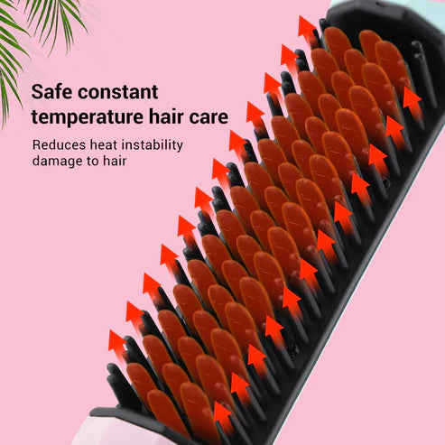 Straightening Comb Rechargeable Hair Wireless